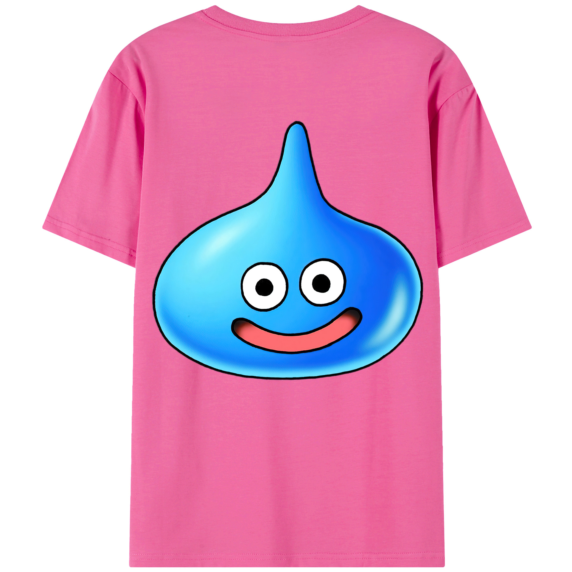 （画像用） ドラゴンクエスト Doragon Kuesuto Dragon Quest レディース半袖Tシャツ(バックプリント)